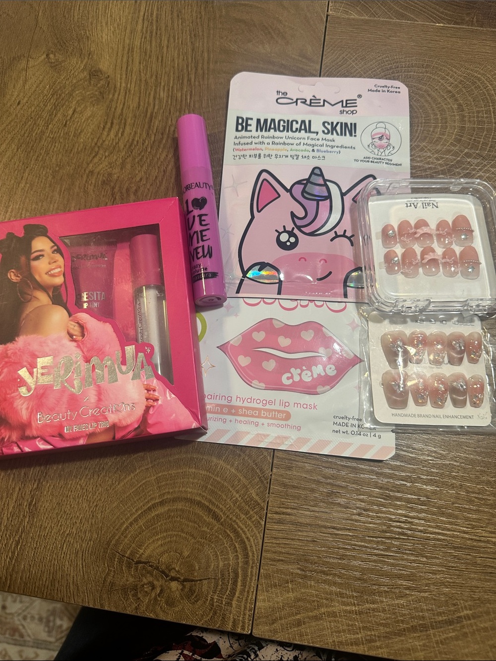 Beauty Creations Pink Lip & Self-Care Gift Pack